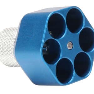 Pachmayr 02654 Competition Speedloader made of Aluminum with Blue Finish for S&W L Frame Holds up to 6rds