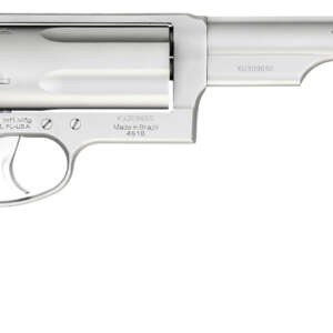Taurus 2441069MAG Judge Magnum Compact Frame 45 Colt (Long Colt)/410 Gauge 5rd 6.50" Matte Stainless Steel Barrel, Cylinder & Frame, Black Ribber Grip, Transfer Bar Safety, Exposed Hammer