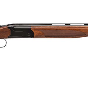 Stevens 22167 555  Full Size 28 Gauge Break Open 2.75" 2rd 26" Black Satin Over/Under Vent Rib Barrel, Satin Black Aluminum Receiver, Fixed Oiled Turkish Walnut Stock, Ambidextrous
