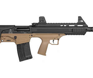 ATI BULLDOG 12GA 18.5" 5RD BLK/TAN