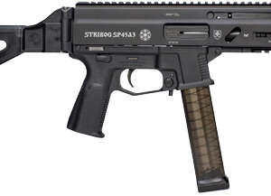 GRAND POWER STRIBOG SP45A3 - 45ACP 8" BBL 20RD W/BRACE BLK