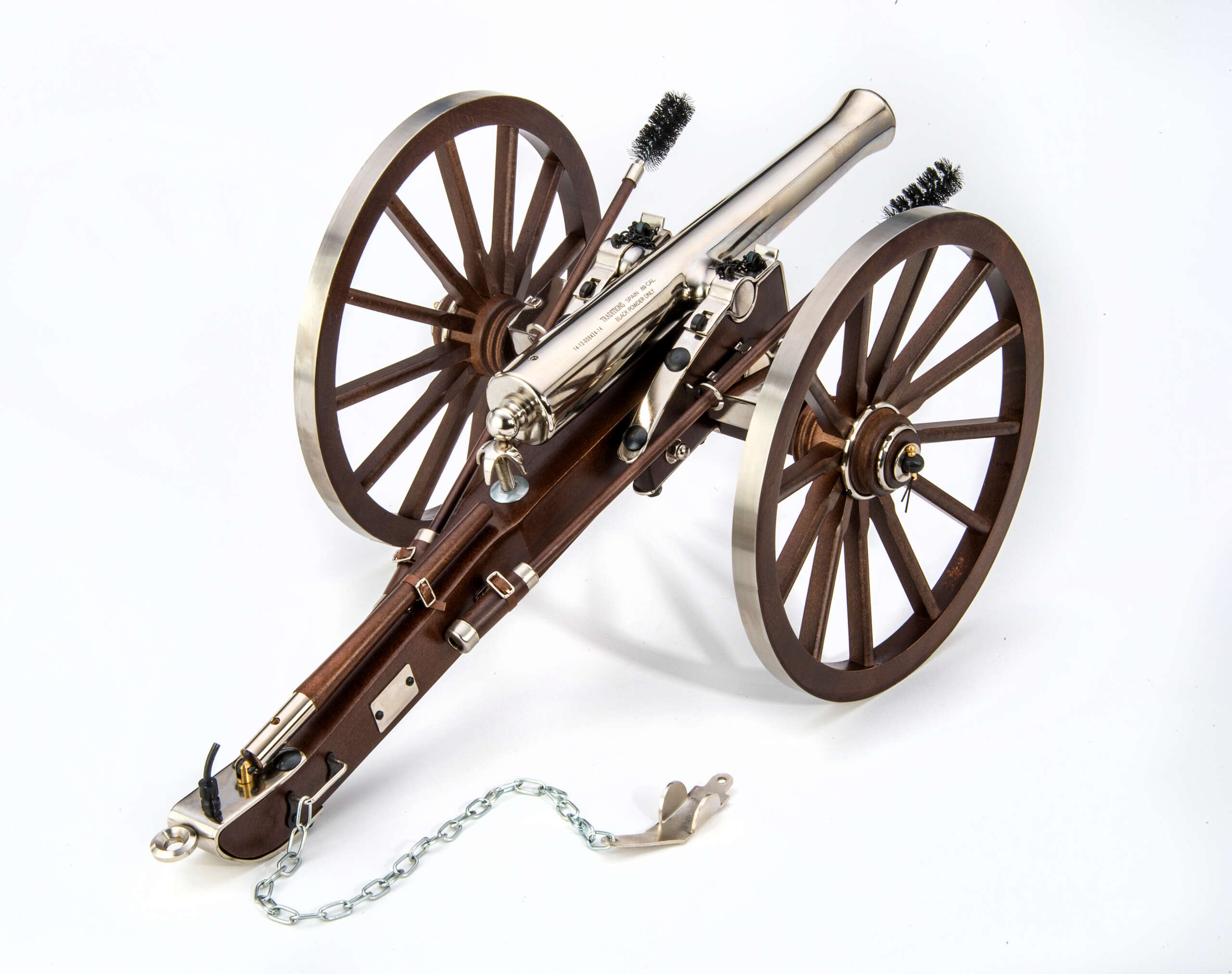 TRADITIONS MINI CANON NAPOLEON III NICKEL