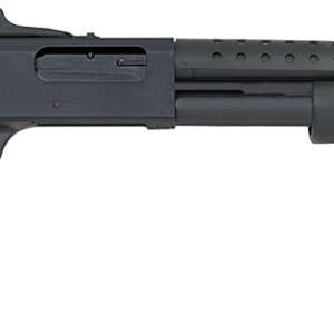 Mossberg 50693 590 Persuader 12 Gauge 8+1 3" 20" Cylinder Bore Heat-Shield Barrel, Matte Blued Metal Finish, Drilled & Tapped Receiver, Ghost Ring Sight, Synthetic Stock