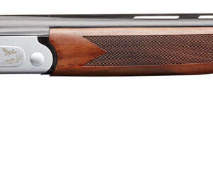 Charles Daly 930217 202  Full Size 20 Gauge Break Open 3" 2rd 26" Blued Over/Under Vent Rib Barrel, Engraved Quail Scene Silver Steel Grooved Receiver, Fixed Checkered Walnut Stock