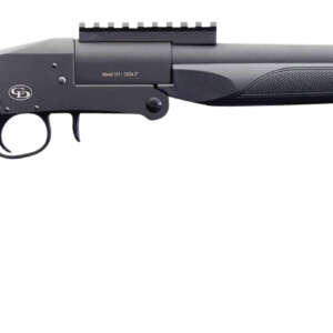 Charles Daly 930269 101 Turkey Full Size 12 Gauge Break Open 3" 1rd 20" Black Steel Single Shot Barrel Receiver w/Picatinny Rail, Fixed Black Synthetic Stock, Beretta/Benelli Choke System