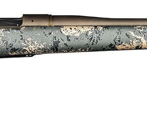 Christensen Arms 8010107300 Mesa FFT 6.5 Creedmoor 4+1 20" Threaded Barrel, Burnt Bronze Cerakote, Green with Black/Tan Webbing Stock