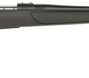 Weatherby VTX65PPR4T Vanguard Obsidian Full Size 6.5 PRC 3+1 24" Blued #2 Contour Threaded Barrel, Blued Drilled & Tapped Steel Receiver, Black Monte Carlo Synthetic Stock