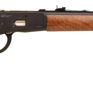 Gforce Arms GFLVR357 Saddlehorn  Full Size 357 Mag 10+1 20" Black Steel Barrel & Aluminum Receiver, Turkish Walnut Fixed Stock