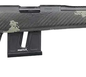 Fierce Firearms FRR17HMR18BF Carbon Razor 17 HMR 10+1 18" Black Cerakote C3 Carbon Fiber Threaded Barrel, Black Cerakote Drilled & Tapped Steel Receiver, LR Raised Negative Comb Forest Camo Carbon Fib