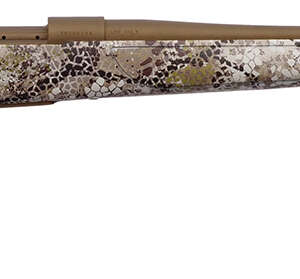 Weatherby VAP65CMR2T Vanguard Badlands 6.5 Creedmoor 4+1 22" Burnt Bronze Cerakote #2 Threaded Barrel, Drilled & Tapped Steel Receiver, Badlands Approach Camo Monte Carlo w/Raised Comb Synthetic Stock