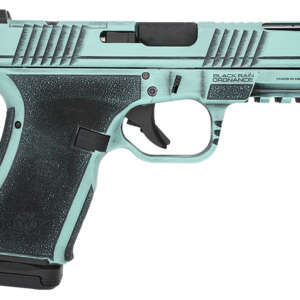 Black Rain Ordnance FLP9MMTBB   Compact Frame 9mm 15+1 4" Stainless Steel Slide