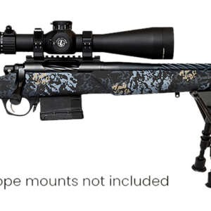 Horizon Firearms RF017S472214T19 Vandal Prime 25 Creedmoor 22" Black Spiral Fluted Threaded Barrel, Drilled & Tapped Receiver, Textured Iota EKO Carbon Fiber Stock