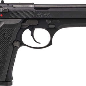 Derya Firearms MELIK9TR Melik  9mm Luger 17+1 4.90" Black Melonite Steel Barrel, Black Melonite Serrated Steel Slide,  Black Aluminum Frame, Black Polymer Grip