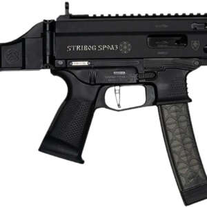 Grand Power 850003223117 Stribog SP9A3 9mm Luger 30+1 Black SB Tactical Brace
