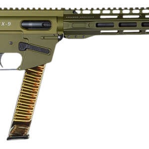 Freedom Ordance FX9R16-ODG FX9R  9mm Luger 33+1 16" Black Anodized Barrel, OD Green Anodized Receiver w/Picatinny Rail, M-LOK Handguard, Leapers Adjustable Black Polymer Stock, B5 P Type Grip