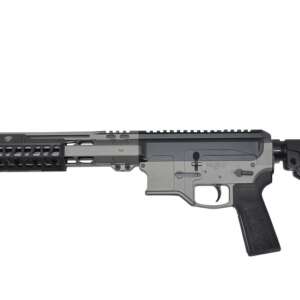 Bilson Arms P8FSSTB20R1 BA-15FCP 338 ARC 10+1 14.50" Stainless Steel Threaded Barrel, Tactical Gray/Graphite Black Cerakote Aluminum Receiver w/Picatinny Rail, M-LOK Handguard, Black Polymer SBA4 Brac