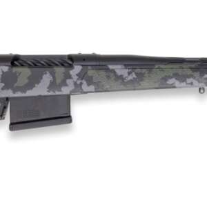 Weatherby 3WRX225RWR4B 307 Range XP 2.0 25 WBY RPM 5+1 22" +2" Graphite Black Cerakote Fluted Threaded Barrel, Steel Drilled & Tapped Receiver, Black w/Gray & Green Sponge Accents Adj Cheek Piece & LO