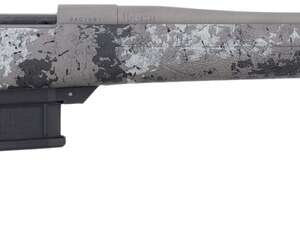 Howa HMFN22ARCGL 1500 Fence Line 22 ARC 5+1 22" Tungsten Cerakote Threaded Barrel, Tungsten Cerakote Aluminum Drilled & Tapped Receiver, Gray Light Camo Fixed Synthetic Stock, Right Hand