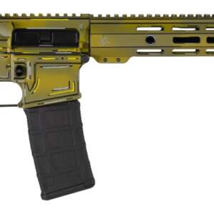 Shark Coast Tactical SCC01877ABLKCC Anime-15 *CA Compliant 5.56 NATO 10+1 16" Black Melonite Threaded Barrel, Aluminum Receiver w/Picatinny Rail, M-LOK Handguard, Magpul MOE SL Black Polymer Stock, Ma