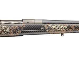 Bergara Rifles BPR38-65CM Premier Cima Pro 6.5 Creedmoor 5+1 20" Carbon Fiber CURE Threaded Barrel, Titanium Cerakote Stainless Steel Drilled & Tapped Receiver, Fixed Carbon Fiber w/Brown & Tan Sponge