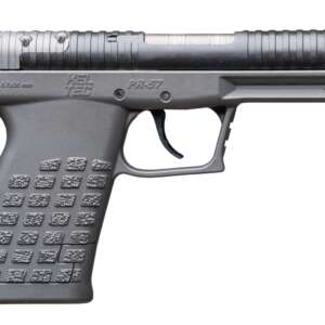 Kel-Tec PR57TNG PR-5.7  Compact Frame 5.7x28mm 20+1 4" Stainless Steel Rotary Barrel, Black Optic Ready/Serrated Slide, Tungsten Gray Frame & Textured Grip