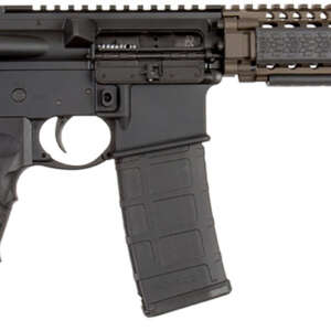 Daniel Defense 0208806027055 DDM4 M4A1 *CA Compliant 5.56x45mm NATO 14" 10+1 Black Hard Coat Anodized 6 Position w/SoftTouch Overmolding Stock with Flat Dark Earth Handguard