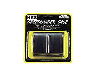 HKS DOUBLE POUCH BLACK CORDURA