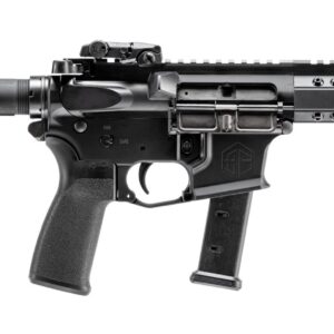 Alpha Foxtrot AA08X1HXX-XABK20 AFMG9  9mm Luger 20+1 7.50" Black QPQ Threaded Barrel, M-LOK Handguard, Black Anodized Aluminum Receiver w/Picatinny Rail, Black Polymer SB Tactical Brace, MFT Grip