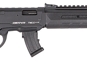 Derya Firearms TM22.LEVER.20 TM22 Lever 22 LR 10+1 20" Black Threaded Barrel, Black Anodized Picatinny Rail Receiver, Black AG w/Extensions Polymer Buttstock