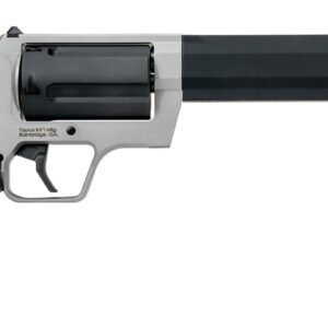 Taurus 2-JUDGE65 Judge  45 Long Colt/410 Gauge 5 Shot 6.50" Stainless Steel Barrel & Frame, Black Stainless Steel Cylinder, Black Rubber Grip, Transfer Bar Safety