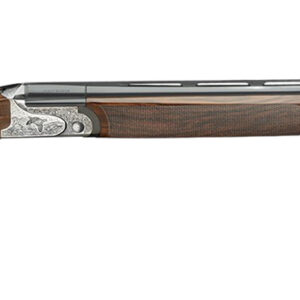 Rizzini USA 2203-2828 Aurum EVO 28 Gauge Break Open 3" 2rd 28" Black Over/Under Vent Rib Barrel, Coin Anodized Receiver Engraved w/Game Scene, Fixed Turkish Walnut Stock w/Prince of Whales Grip