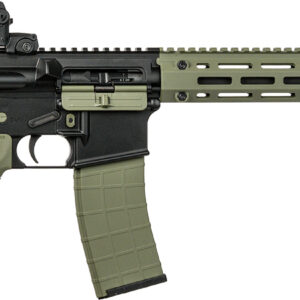 Tippmann Arms A101228 M4 LTE MSR 22 LR 25+1 16" Black Parkerized Threaded Barrel, OD Green Aluminum Receiver w/Picatinny Rail, M-LOK Handguard, Black Adj CAR15 Polymer Stock, OD Green Gen2 Grip, Right