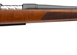 Browning 035848224 AB3 Pro Hunter Full Size 270 Win 4+1 22" Matte Blued Spiral Fluted Threaded Barrel, Matte Blued Steel Drilled & Tapped Receiver, AAA Dark Maple Fixed Stock