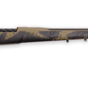 Weatherby MAX01N222RR6B Mark V Apex 22-250 Rem 4+1 24" + 2"Coyote Tan/Graphite Black Cerakote Fluted Threaded Barrel, Coyote Tan Cerakote Steel Drilled & Tapped Receiver, Tan/Brown Sponge Accents Fixe