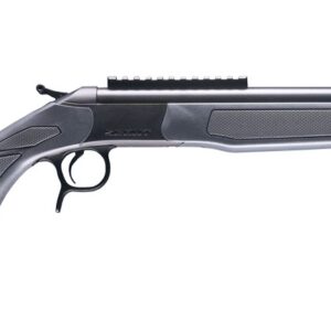 CVA CR4449 Scout  25 Creedmoor 1rd 16.50" Matte Blued Threaded Barrel & Receiver w/DuraSight Rail, Stealth Gray Synthetic Stock