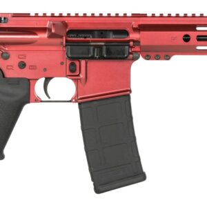 Shark Coast Tactical SCC07121BLZ-P Blaze  5.56 NATO 30+1 10.50" Black Nitride Threaded Barrel, Aluminum Receiver w/Picatinny Rail, M-LOK Handguard, Polymer SB Tactical SBA3 Brace, Polymer Grip