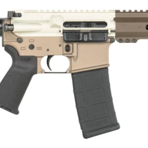 Shark Coast Tactical SCC07299SIESTA-P Siesta  5.56 NATO 30+1 10.50" Black Nitride Threaded Barrel, Aluminum Receiver w/Picatinny Rail, M-LOK Handguard, Polymer SB Tactical SBA3 Brace, Polymer Grip
