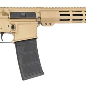 Andro Corp Industries 55616BBFDE ACI-15 Bravo 5.56 NATO 30+1 16" Black Nitride Threaded Barrel, Flat Dark Earth Aluminum Receiver w/Picatinny Rail, M-LOK Handguard, M4 Black Polymer Stock, A2 Grip, Am