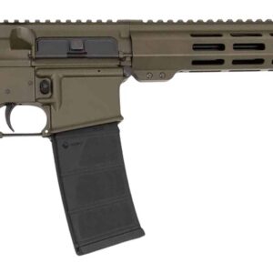 Andro Corp Industries 55616BBODG ACI-15 Bravo 5.56 NATO 30+1 16" Black Nitride Threaded Barrel, OD Green Aluminum Receiver w/Picatinny Rail, M-LOK Handguard, M4 Black Polymer Stock, Black A2 Grip