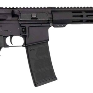 Andro Corp Industries 30016BB ACI-15 Bravo 300 Blackout 30+1 16" Black Nitride Threaded Barrel, Black Anodized Aluminum Receiver w/Picatinny Rail, M-LOK Handguard, M4 Black Polymer Stock, Black A2 Gri