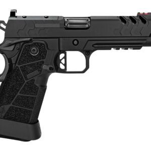 Kimber Mfg, Inc 3500103 2K11 Pro Comp Full Size Frame 9mm Luger 20+1 5" Compensated Barrel, Black Stainless Steel Lightening Cut/Optic Ready/Serrated Slide, Black Stainless Steel Frame w/Beavertail &