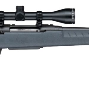 Savage Arms 33175 Axis 2 XP 6.5 Creedmoor 4+1 20" Matte Black Carbon Steel Threaded Barrel. Drilled & Tapped Receiver, Gray Synthetic Fixed w/Pistol Grip Stock, 3-9x40mm Duplex Scope, Right Hand