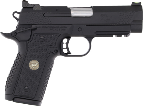 WILSON EDC X9 2.0 9MM 4" AMBI - W/LIGHT RAIL 15RD BLACK ARMOR.