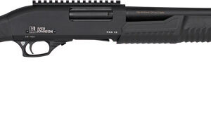IVER JOHNSON PUMP 12GA 3" 18" - MUZZLE BRAKE BLUED SYNTHETIC