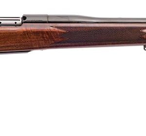 Weatherby MDX01N65RWR4O Mark V Deluxe Full Size 6.5 Wthby RPM 4+1 24" High Gloss Blued Fluted Barrel, Blued Steel Drilled & Tapped Receiver, Gloss Walnut Monte Carlo Stock, Right Hand