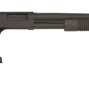 Mossberg 50695 590 Tactical 12 Gauge 8+1 3" 20" Cylinder Bore Barrel, Matte Blued Metal Finish, Dual Extractors, FLEX Component 6 Position Stock w/FLEX Pistol Grip & Recoil Pad