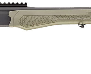 Rossi SSPTKY Tuffy Turkey 410 Gauge 1rd 3" 26" Alloy Steel Barrel & Receiver w/Matte Black Finish, Synthetic OD Green Fixed Thumbhole Stock w/Shell Holder  (Youth)