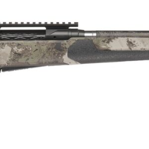 Savage Arms 32713 110 UltraLite Pro Full Size 6.8 Western 3+1 20" Carbon Fiber Barrel, Savage Woodland Camo Accufit V2 Synthetic Stock, Right Hand