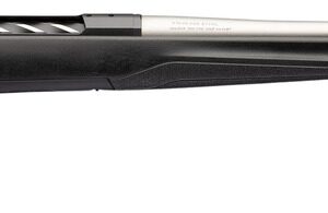 Browning 036115298 X-Bolt 2 Special LR Full Size 7mm PRC 3+1 24" Matte Stainless Threaded Barrel, Matte Stainless Steel Drilled & Tapped Receiver, Black Adj Comb & LOP Synthetic Stock Right Hand