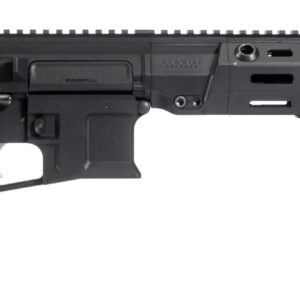 Maxim Defense MXM47847 PDX SD 300 Blackout 20+1 5.50" Black Integrated Suppressor Barrel, Black DLC Aluminum Receiver w/Picatinny Rail, M-Slot Handguard, Black Polymer Maxim CQB Brace, Polymer Grip